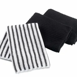 DOUCEUR D'INTERIEUR Lot de 3 torchons Cuistot Noir Online