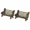 KAEMINGK Lot de bancs publics pour aménager un village Clearance