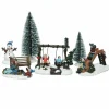 KAEMINGK Lot de figurines et accessoires Parc d'enfants pour village Clearance