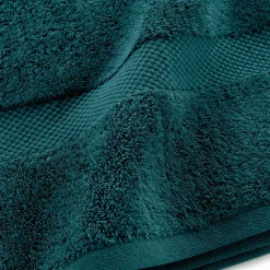 douceur d'intu017drieur Lot de serviettes de bain 50x90 cm x2 + serviettes 70x130cm x2 + gants de toilette x2 Elegance Bleu New