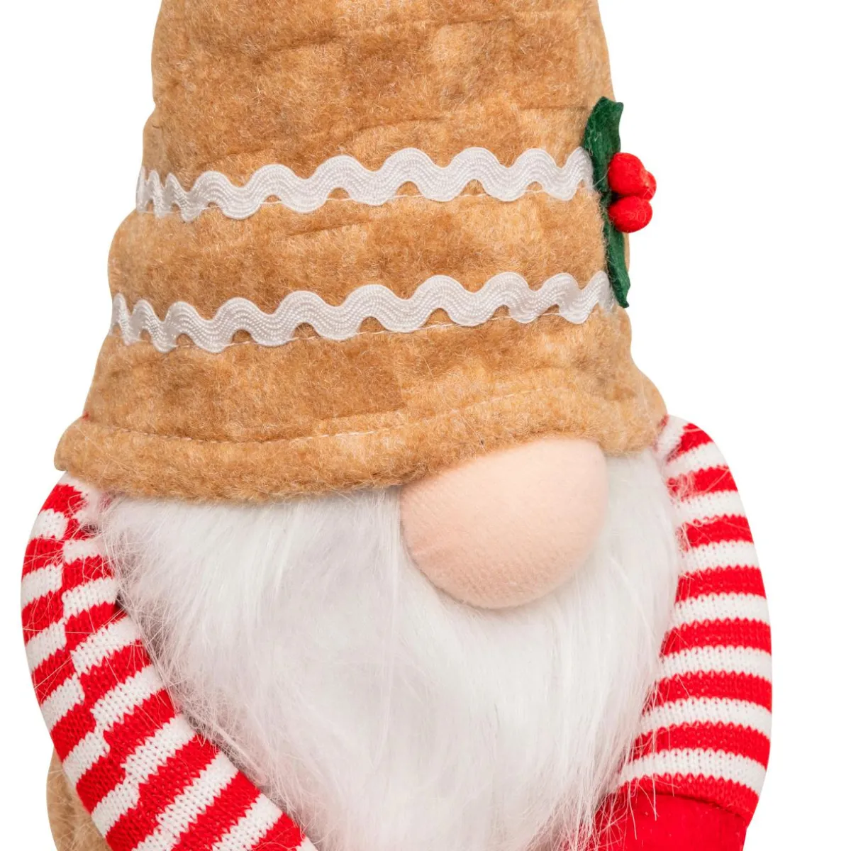 JJA Lutin assis (H50 cm) Gourmand Pain d'épices Marron clair Sale