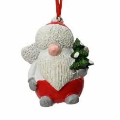 KAEMINGK Lutin de Noël à suspendre (H8 cm) Jack Rouge Sale