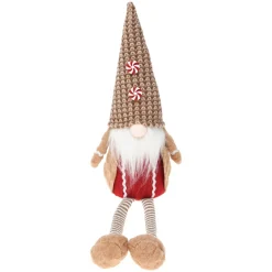 KOOPMAN Lutin de Noël assis (H57 cm) Mister Caramélio Beige Best