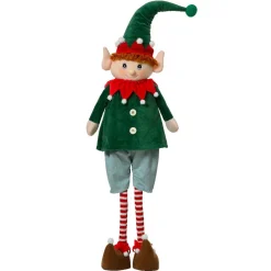 KAEMINGK Lutin de Noël debout (H95 cm) Elfe Malo Vert Multicolore Sale