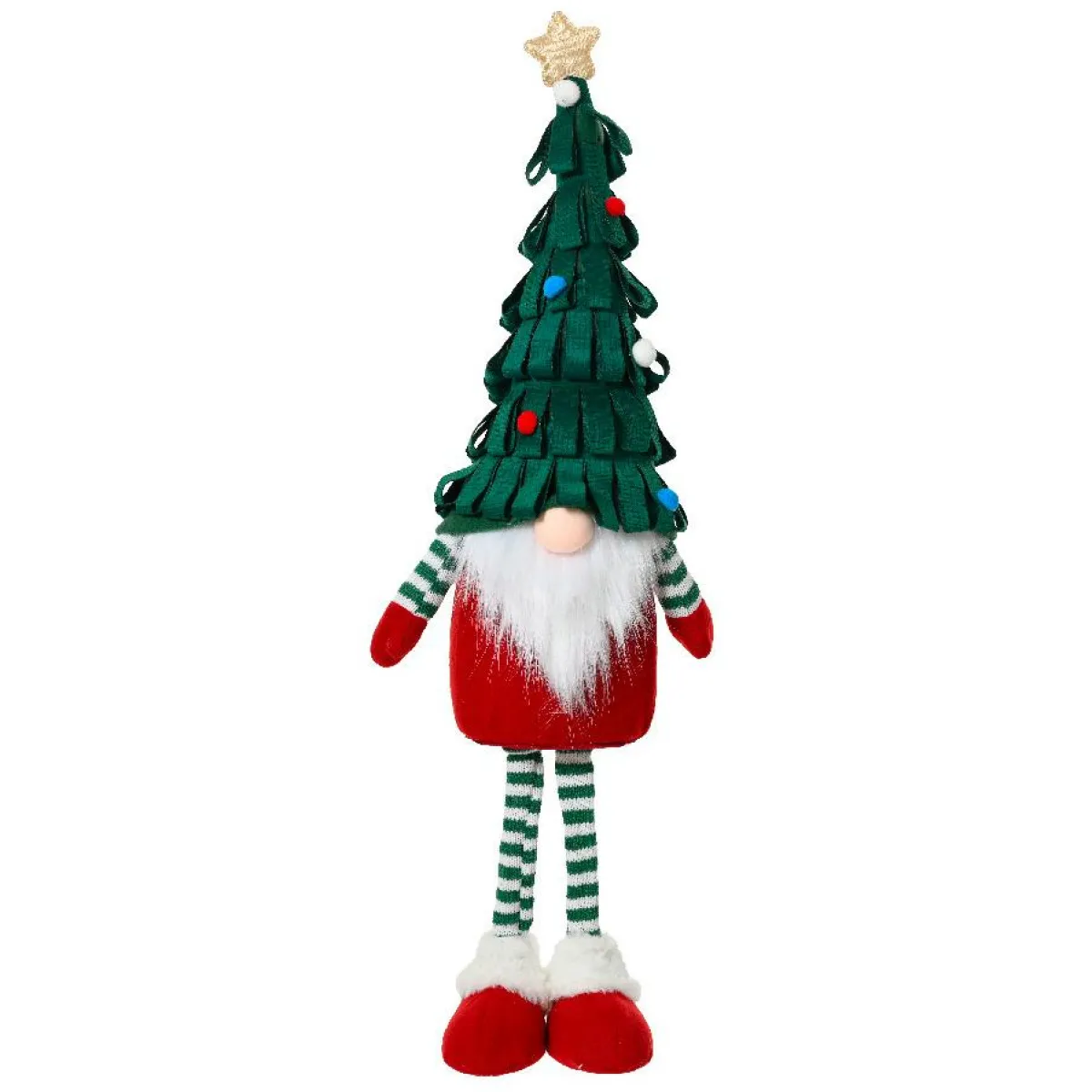 KAEMINGK Lutin de Noël debout (H65 cm) Chapeau sapin Vert Sale