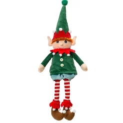 KAEMINGK Lutin de Noël jambes souples (H60 cm) Elfe Élio Vert Multicolore Sale
