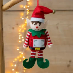 FEERIC LIGHTS Lutin farceur à suspendre (H20 cm) Garçon Mignon Multicolore Online
