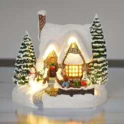 KAEMINGK Maison de village illuminée Petit chaumière Sale