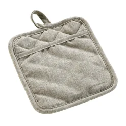 douceur d'intu017drieur Manique avec poche en coton (18,5 x 18,5 cm) Adam Beige Online