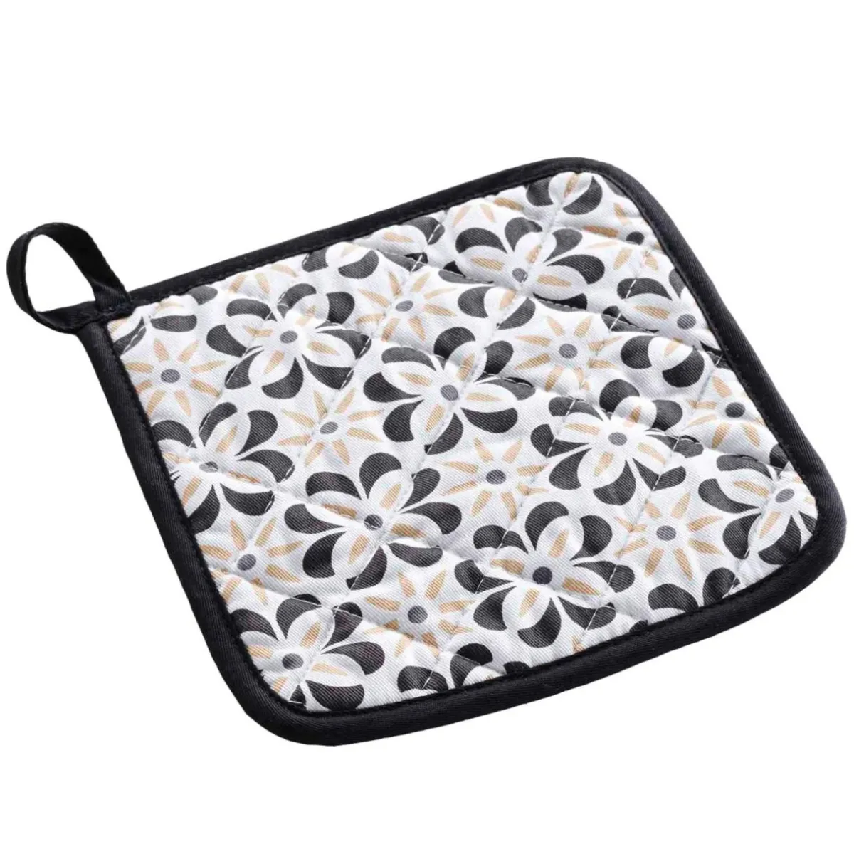 douceur d'intu017drieur Manique en coton (19 x 19 cm) Solaris e Noir Clearance