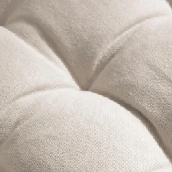 EMINZA Matelas de sol coton (120 x 60 cm) Pixel Beige Hot