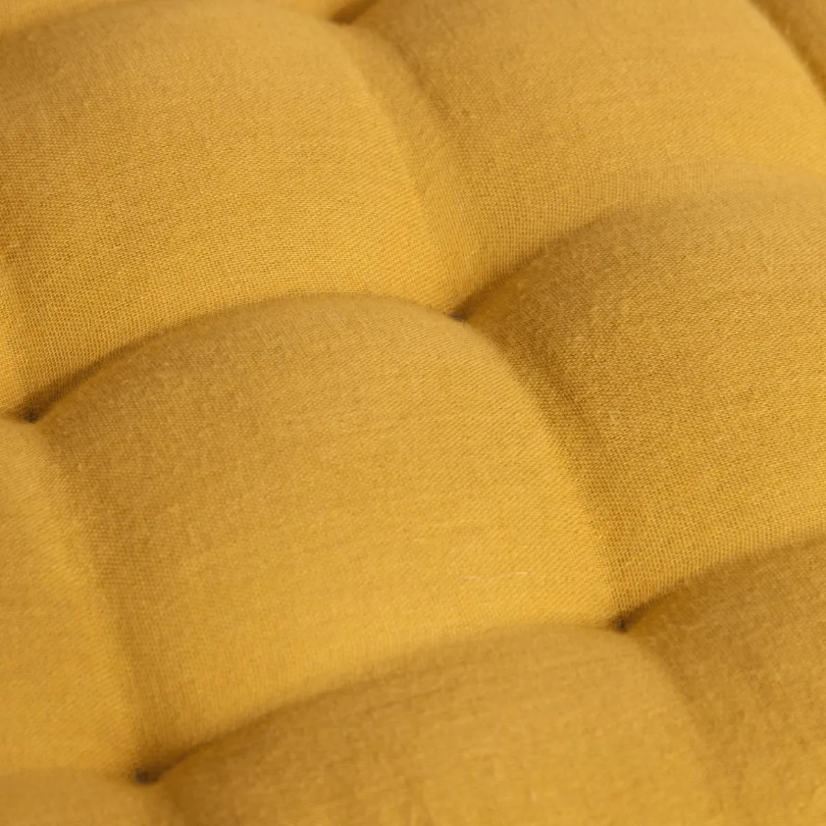 EMINZA Matelas de sol gaze de coton (60 x 120 cm) Gaïa Jaune safran