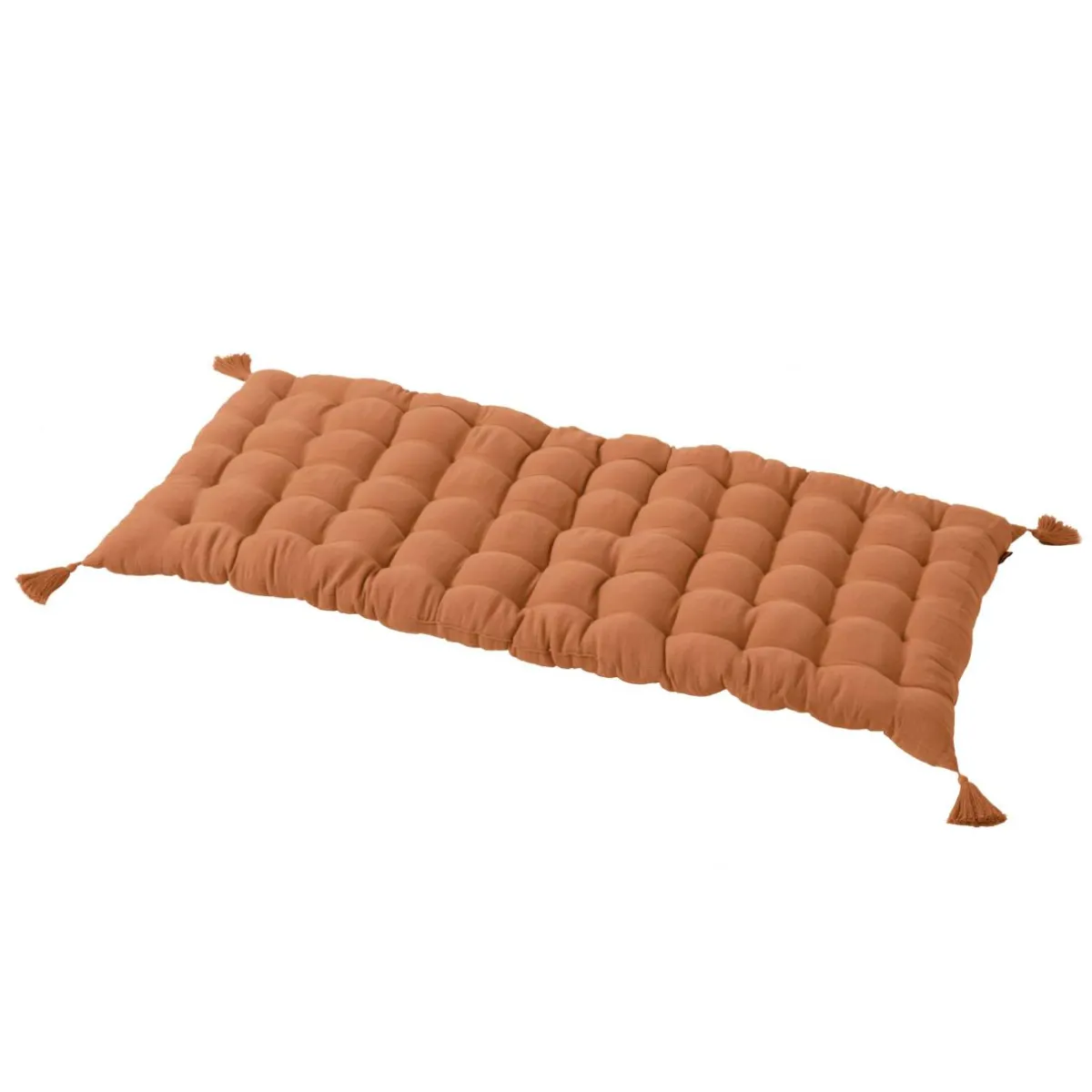 EMINZA Matelas de sol gaze de coton (60 x 120 cm) Gaïa Abricot Discount
