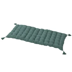 EMINZA Matelas de sol gaze de coton (60 x 120 cm) Gaïa Bleu canard Outlet