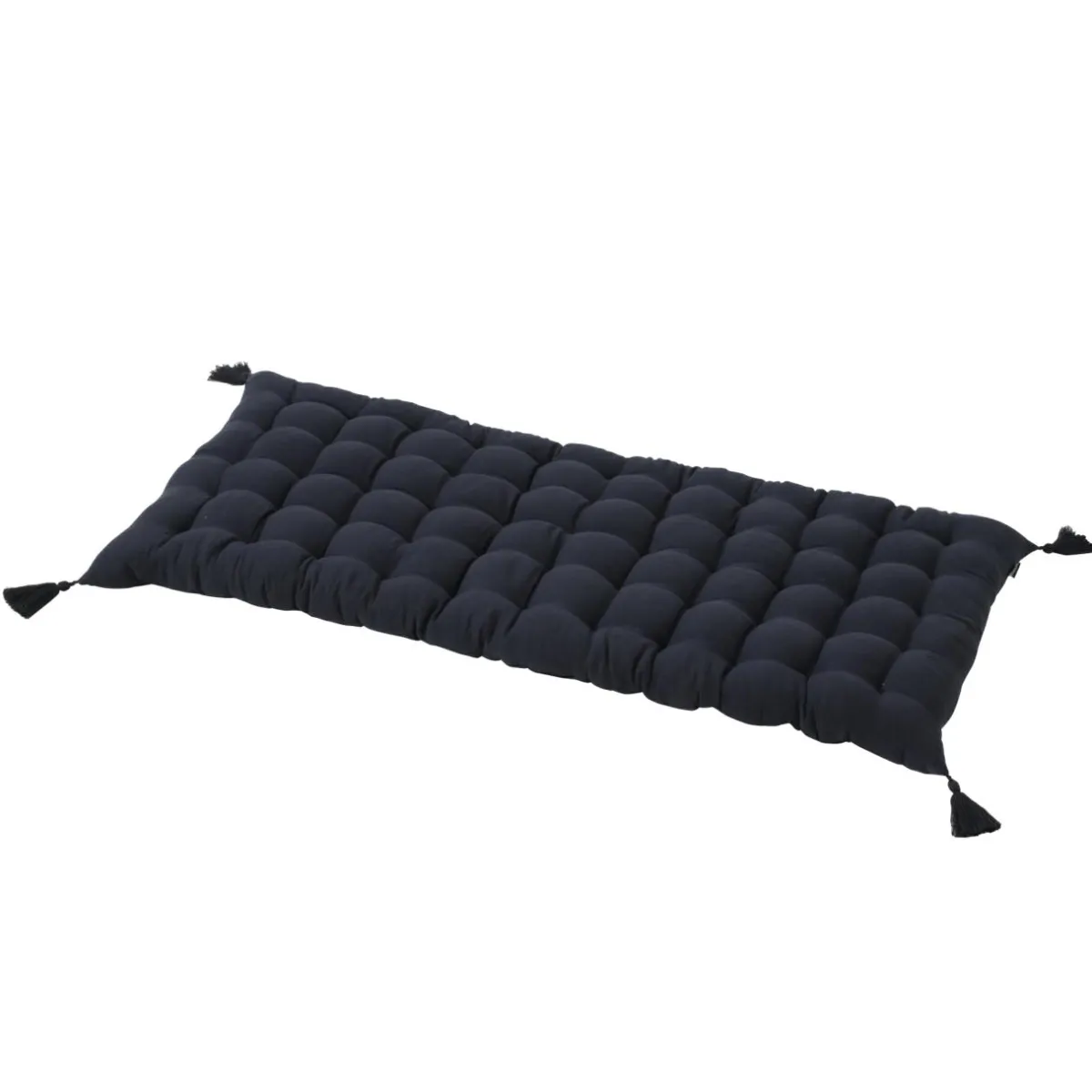EMINZA Matelas de sol gaze de coton (60 x 120 cm) Gaïa Bleu nuit Online