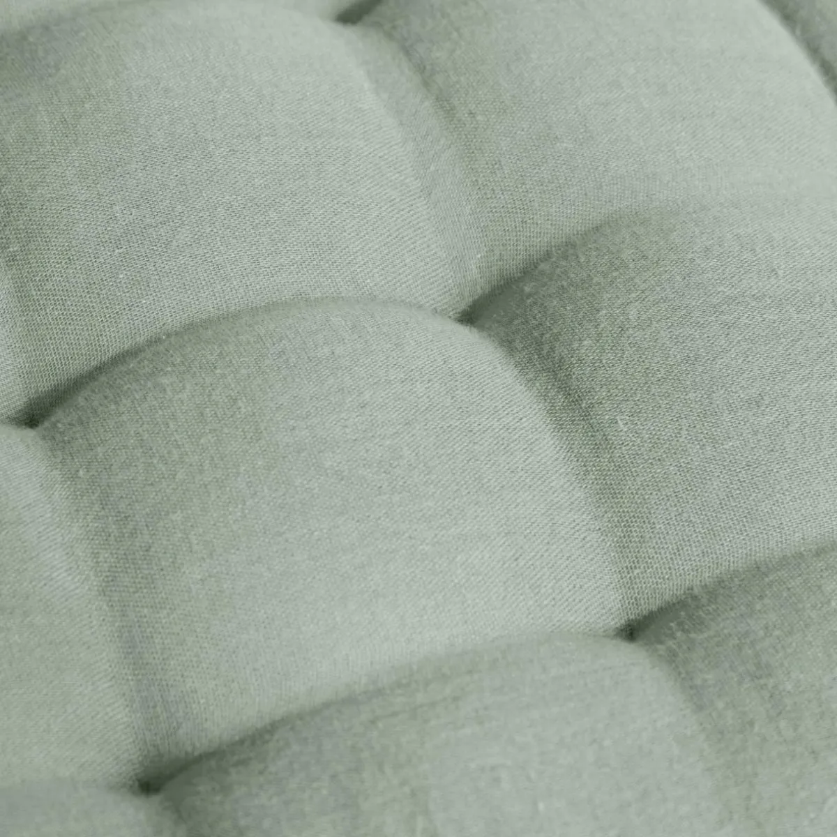 EMINZA Matelas de sol gaze de coton (60 x 120 cm) Gaïa Vert Eucalyptus Hot