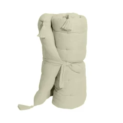 EMINZA Matelas de sol gaze de coton (60 x 120 cm) Gaïa Vert tilleul Best