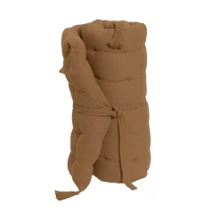 EMINZA Matelas de sol gaze de coton (60 x 120 cm) Gaïa Camel Sale