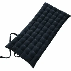 EMINZA Matelas de sol velours de coton (60 x 120 cm) Victor Bleu nuit Outlet