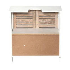 TENDANCE Meuble dessous lavabo (60 x H70 cm) Stockholm Bois Clearance