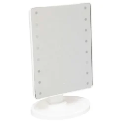 5 Five Simply Smart Miroir de salle de bain sur pied lumineux LED (H26 cm) Star Blanc Sale