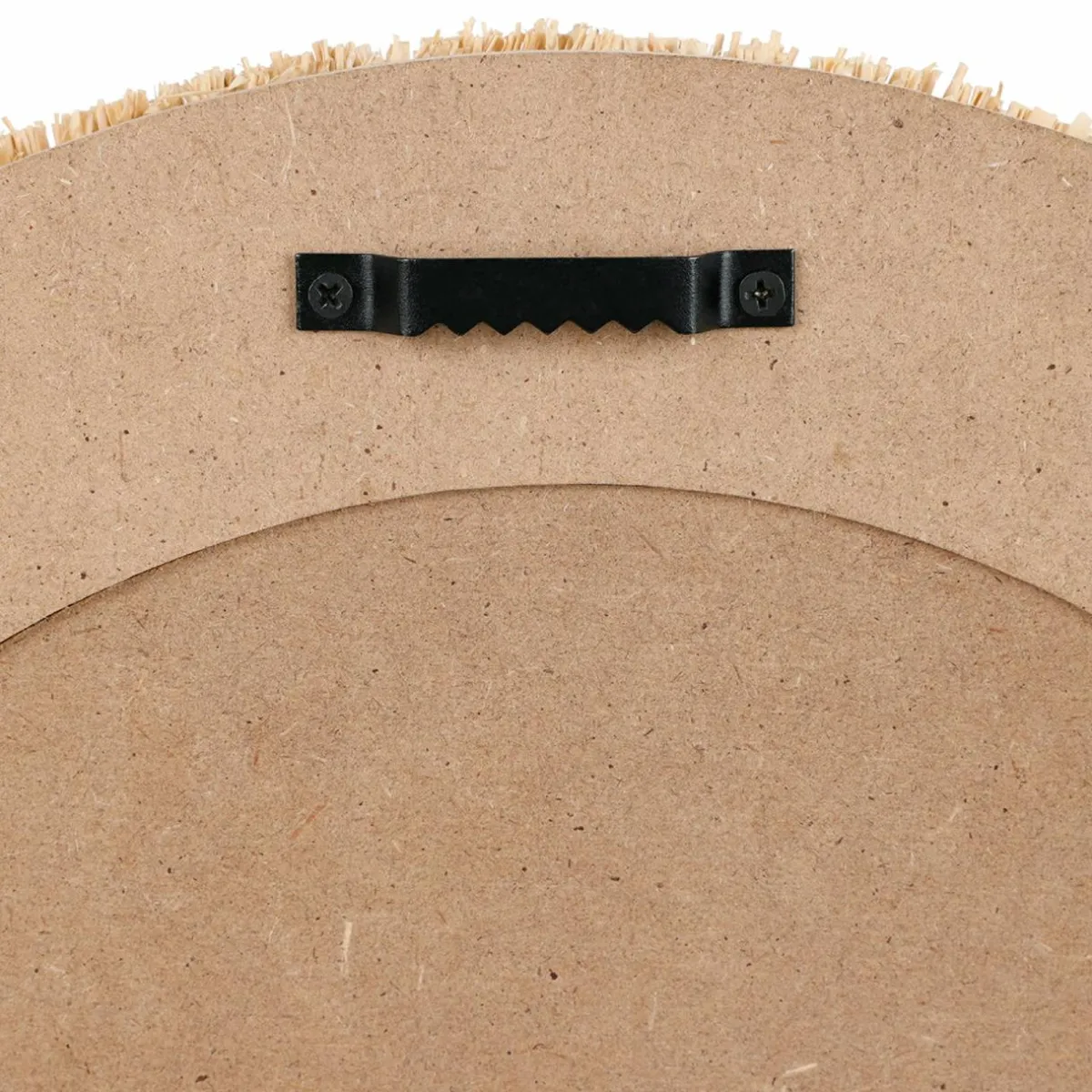 OSTARIA Miroir mural en fibres les (H50 cm) Ovale Bohème Beige Naturel Online