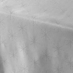 DOUCEUR D'INTERIEUR Nappe de Noël rectangulaire (140 x 240 cm) Etoiles Gris Online