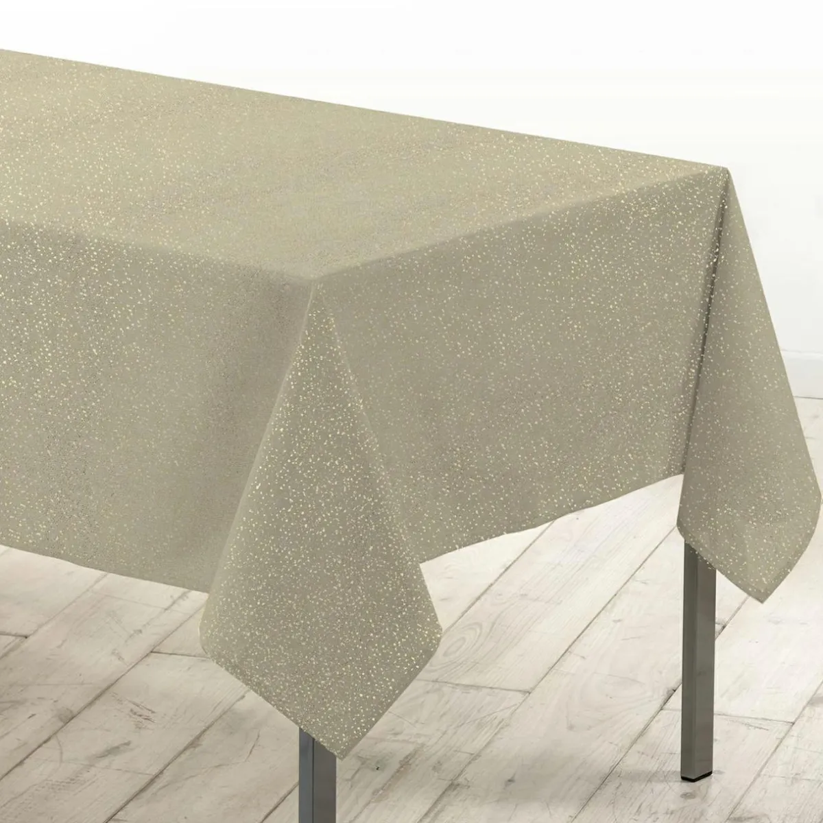 Douceur d interieur Nappe de Noël rectangulaire (140 x 300 cm) Strass Or Clearance