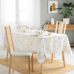 DOUCEUR D'INTERIEUR Nappe rectangulaire (150 x 240 cm) Bloomy he Blanc Clearance