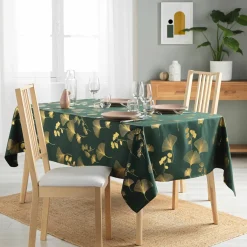 DOUCEUR D'INTERIEUR Nappe rectangulaire (150 x 300 cm) Bloomy Vert Best