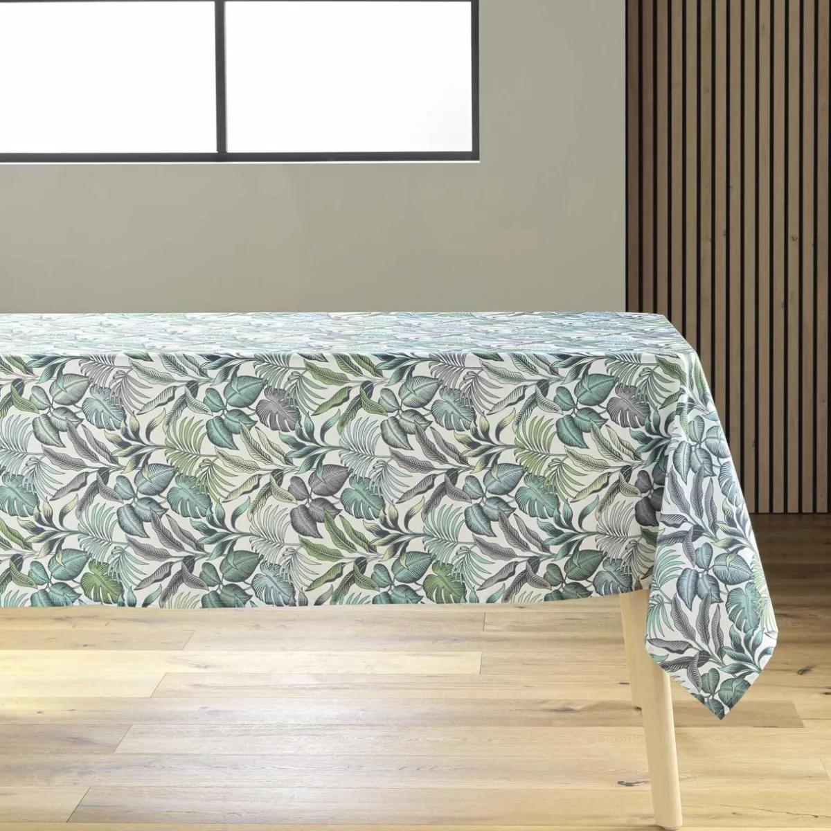 douceur d'intu017drieur Nappe rectangulaire anti tache (145 x 240 cm) Stylis e Vert Clearance