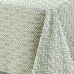 douceur d'intu017drieur Nappe rectangulaire anti tache (145 x 240 cm) Piana Vert sauge Clearance