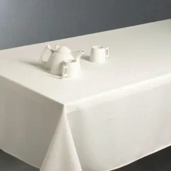 ATMOSPHERA Nappe rectangulaire anti tache (150 x 300 cm) Lina Ivoire Clearance