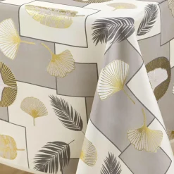 douceur d'intu017drieur Nappe rectangulaire anti tache (145 x 240 cm) Natane Beige Online