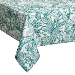 ATMOSPHERA Nappe rectangulaire anti tache (140 x 240 cm) Jungle e Vert