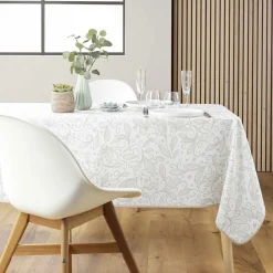 douceur d'intu017drieur Nappe rectangulaire anti tache (145 x 240 cm) Leya Beige Sale