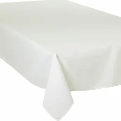 ATMOSPHERA Nappe rectangulaire anti tache (140 x 240 cm) Lina Ivoire Hot