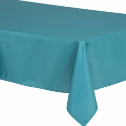 ATMOSPHERA Nappe rectangulaire anti tache (140 x 240 cm) Mina Bleu canard Best