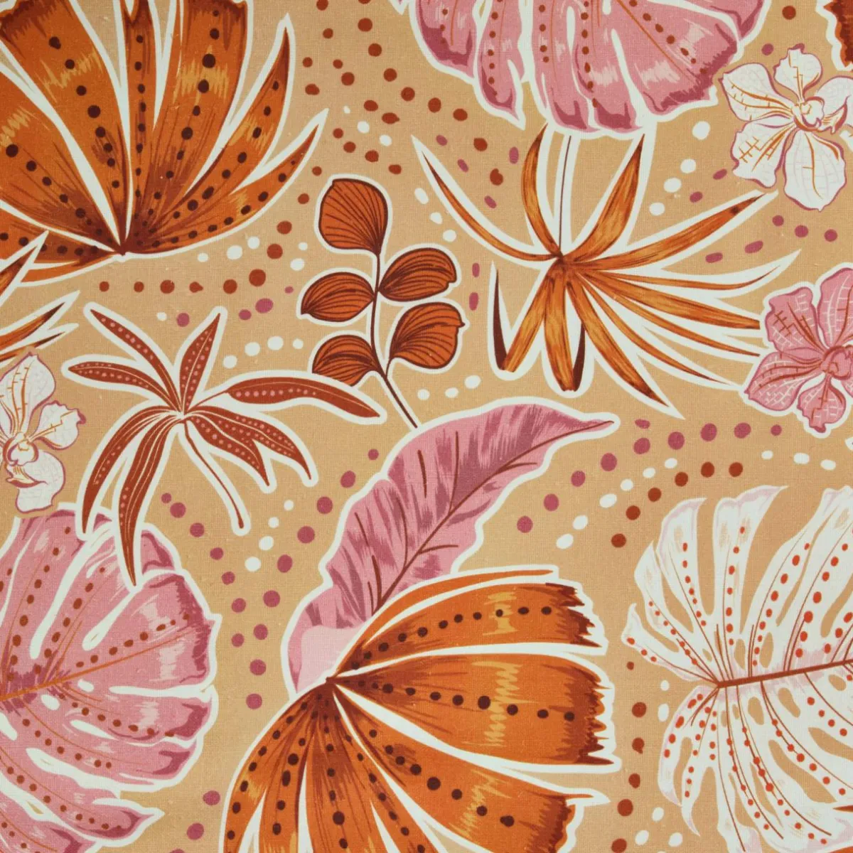 EMINZA Nappe rectangulaire coton enduit (150 x 350 cm) Tenerife Multicolore Outlet
