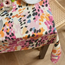 EMINZA Nappe rectangulaire coton enduit (150 x 250 cm) Mowgli Multicolore Online