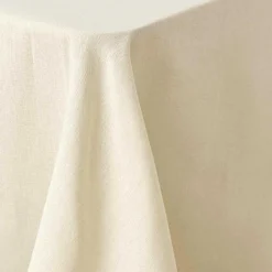 douceur d'intu017drieur Nappe rectangulaire coton (150 x 240 cm) Serafine Ecru Discount