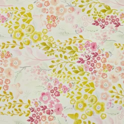 EMINZA Nappe rectangulaire coton enduit (150 x 350 cm) Paquerettes Multicolore Online