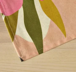 EMINZA Nappe rectangulaire coton enduit (150 x 250 cm) Rio Multicolore New