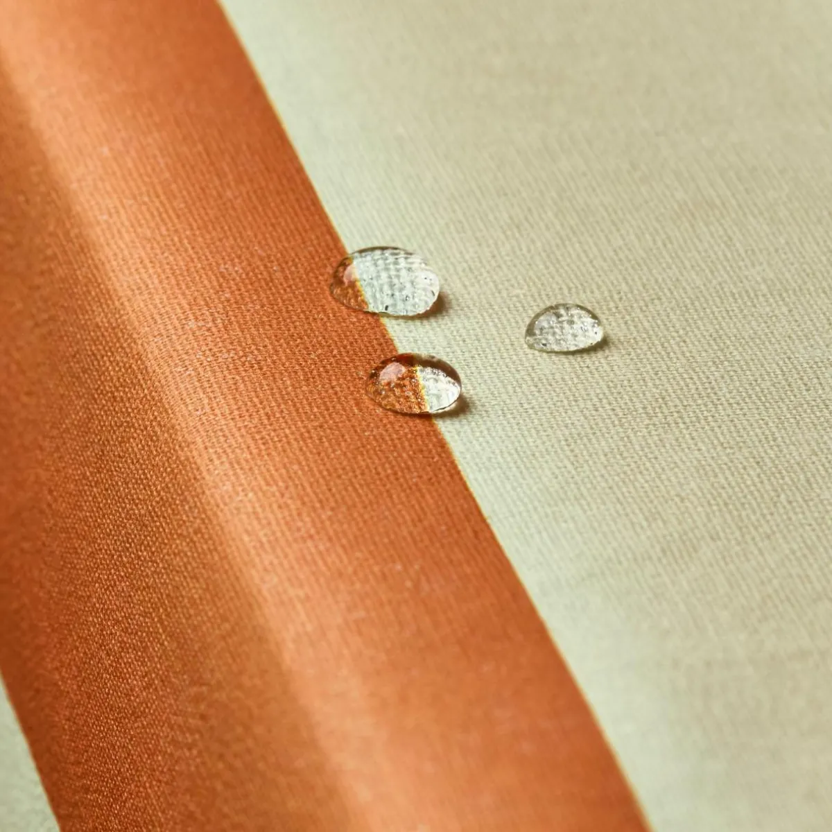 EMINZA Nappe rectangulaire coton enduit (150 x 250 cm) Clementine Orange Clearance