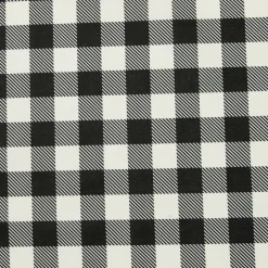 EMINZA Nappe rectangulaire coton enduit (150 x 250 cm) Vichy e Noir Sale