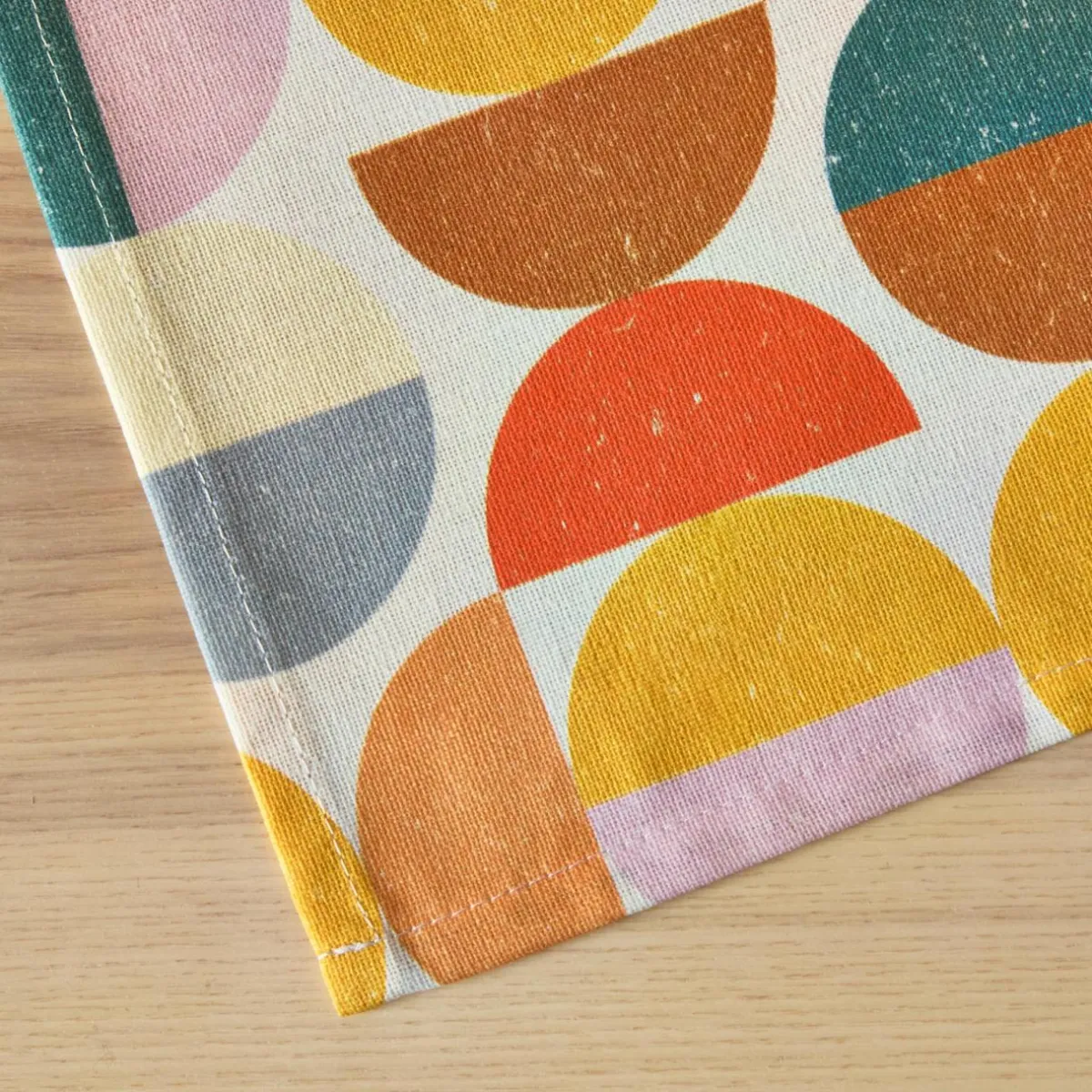 EMINZA Nappe rectangulaire coton enduit (150 x 250 cm) Brooklyn Multicolore Online