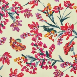 EMINZA Nappe rectangulaire coton enduit (150 x 250 cm) Margot Multicolore New
