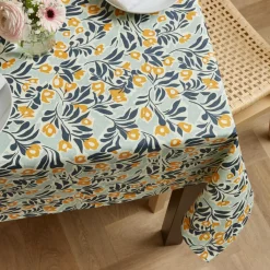 EMINZA Nappe rectangulaire coton enduit (150 x 350 cm) Mafalda Multicolore Clearance