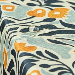 EMINZA Nappe rectangulaire coton enduit (150 x 350 cm) Mafalda Multicolore Clearance