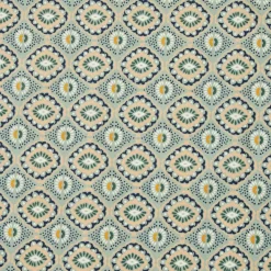 EMINZA Nappe rectangulaire coton enduit (150 x 350 cm) Palerme e Vert Best